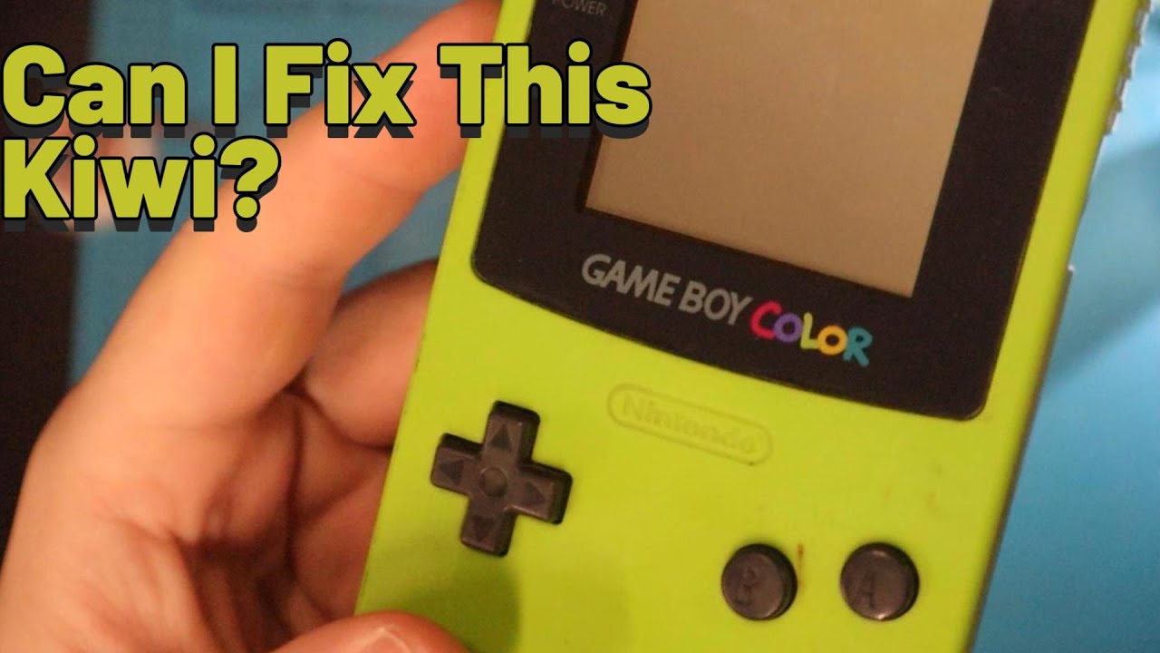 My Gameboy Color Journey Continues! Can We Fix This Kiwi?