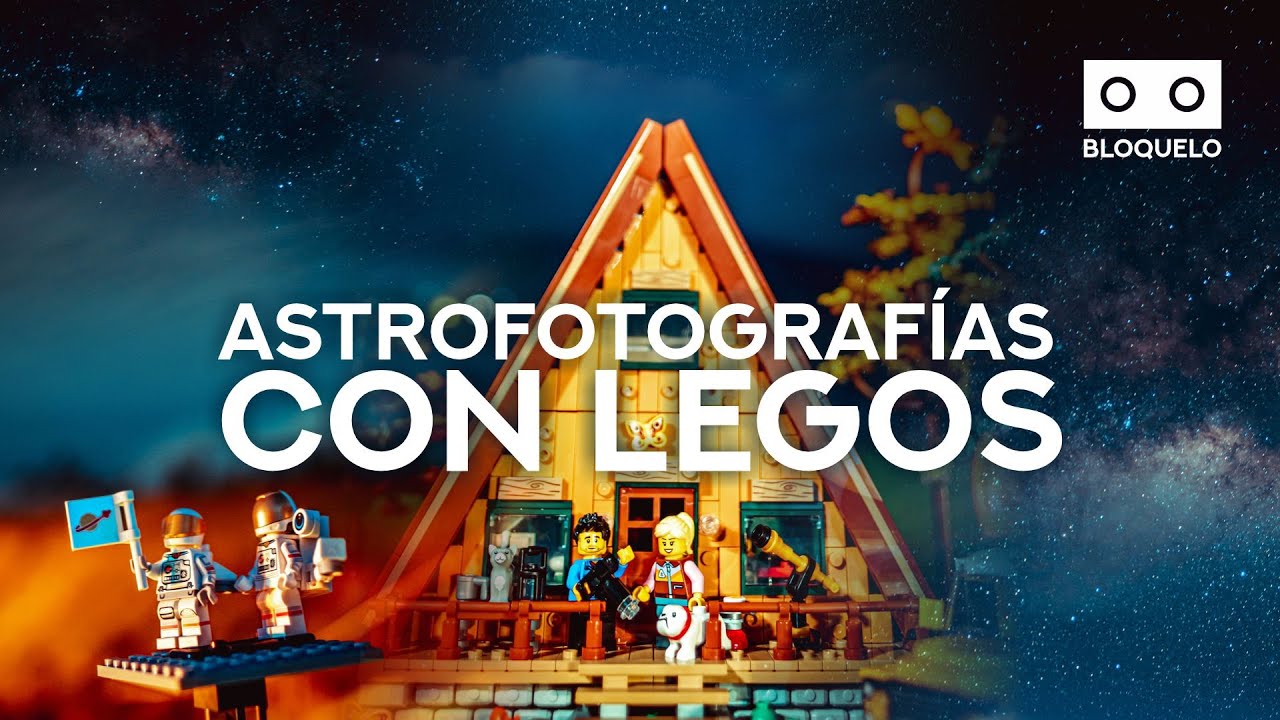 🌌Hicimos nuestras primeras Astrofotografías con Legos🌌 - BLOQUELO 