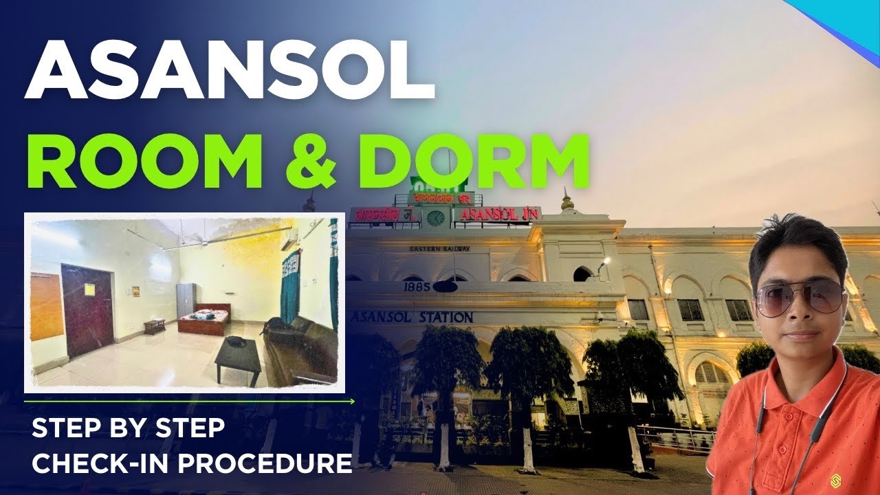 Asansol Retiring Room// IRCTC AC Deluxe Room// AC General Dormitory