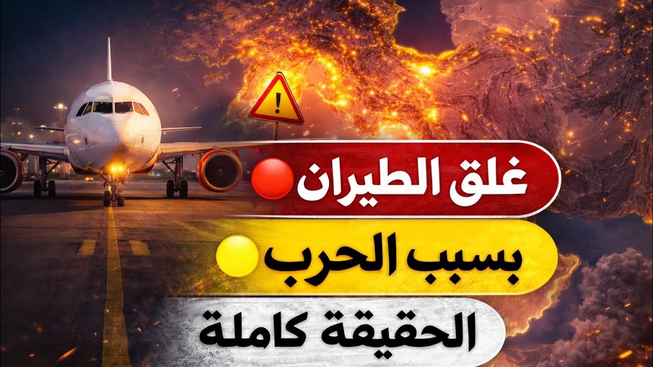 حقيقة غلق الطيران في السعودية والخليج بسبب الحرب! هل السفر في خطر؟