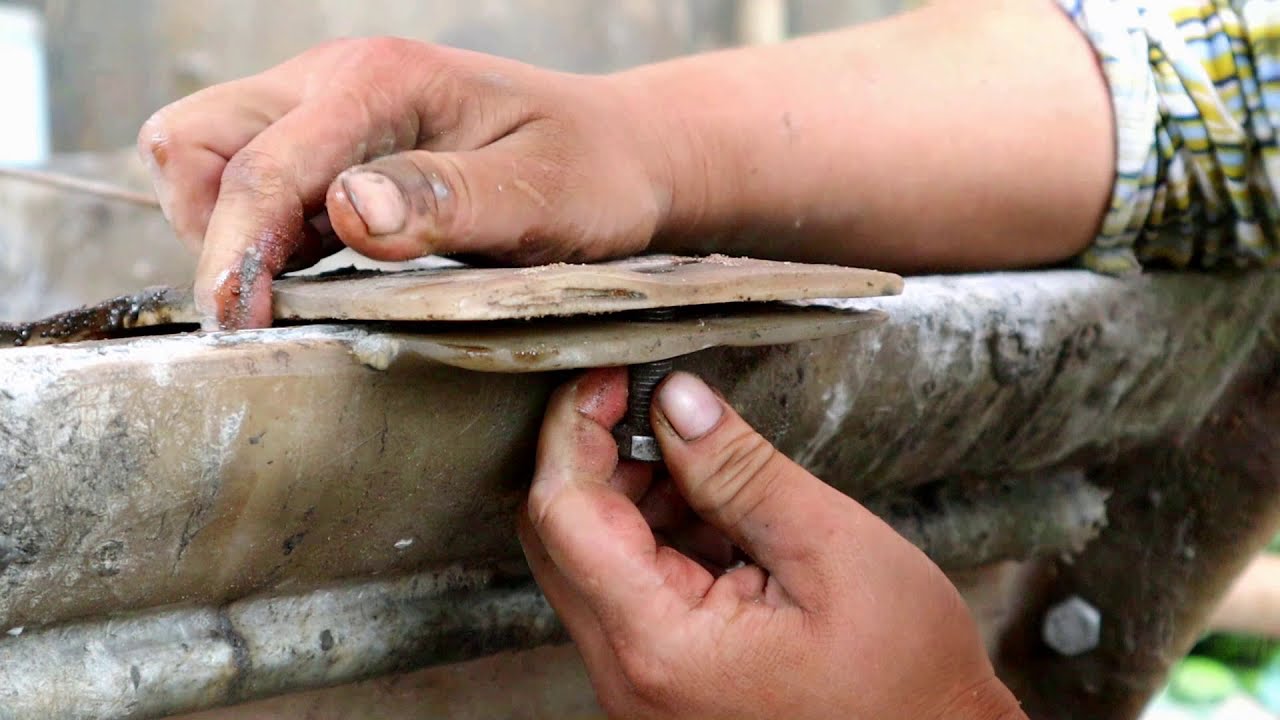 Casting cement pots from Plastic Mold - Casting project