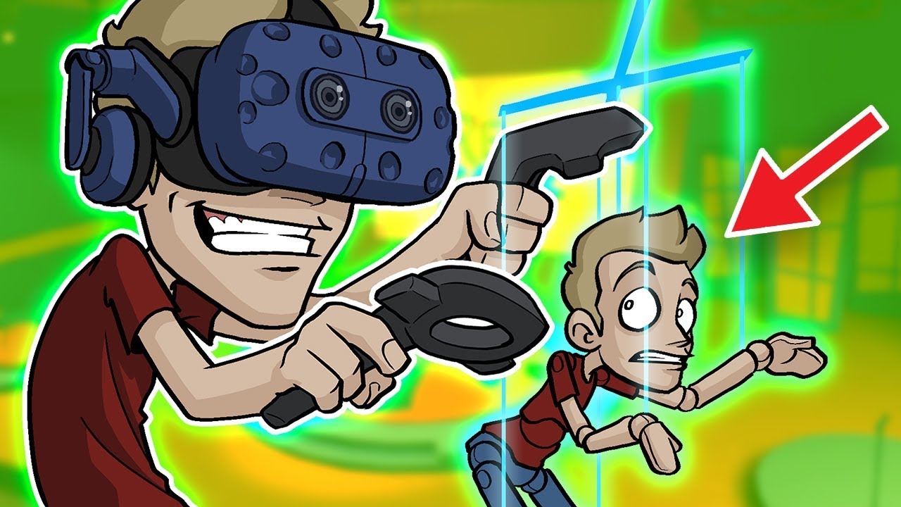 ANIMATING MYSELF in VR!? - Filming in Flipside (Mixed Reality Video)