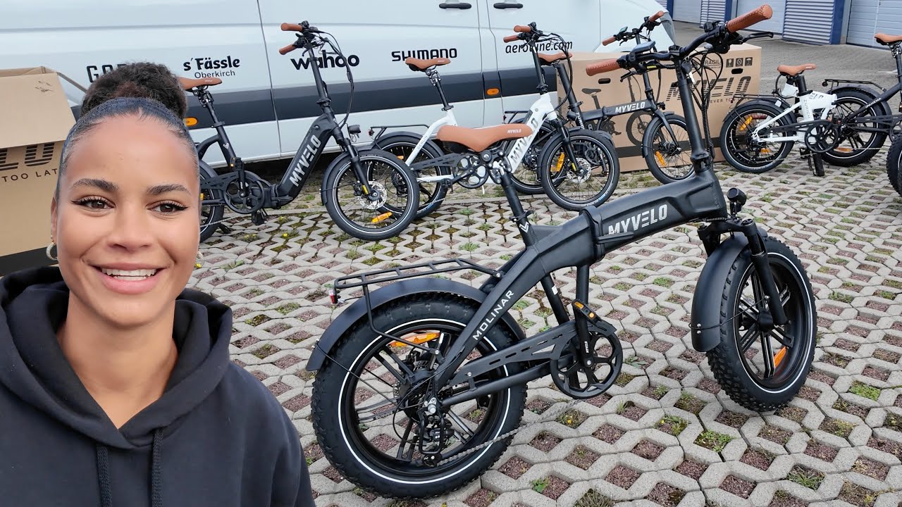 E-Bike 2025 Neuheiten MYVELO MOLINAR 🔴 Camping Elektro-Klapprad FATBIKE ZUM FALTEN Test Erfahrungen