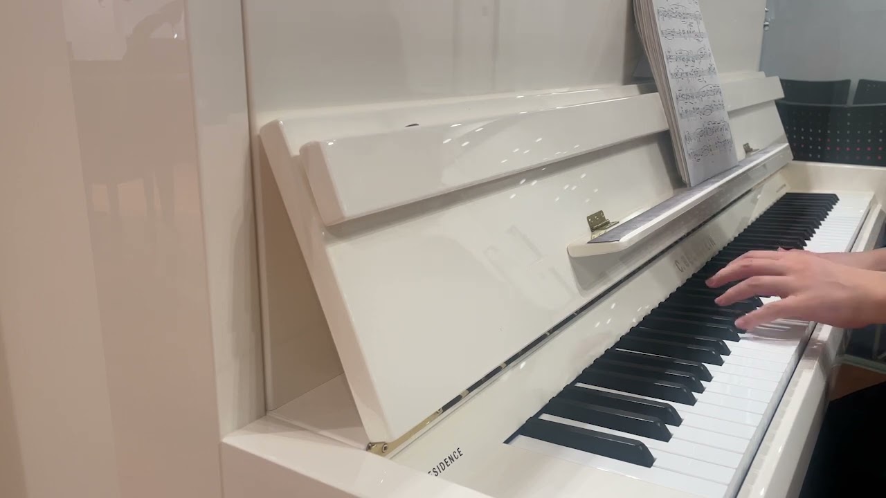 C.BECHSTEIN R2 Whiteモデル＿演奏動画