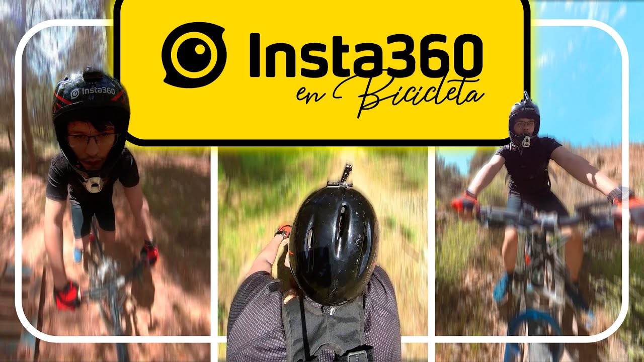 🔥 Grabando con Insta360 🤯👉 DESCENSO EN BICICLETA  |  Te enseño paso a paso