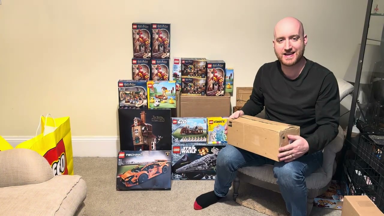 LEGO Unboxing from Disneyland Paris! 🏰 What Did I Buy?!