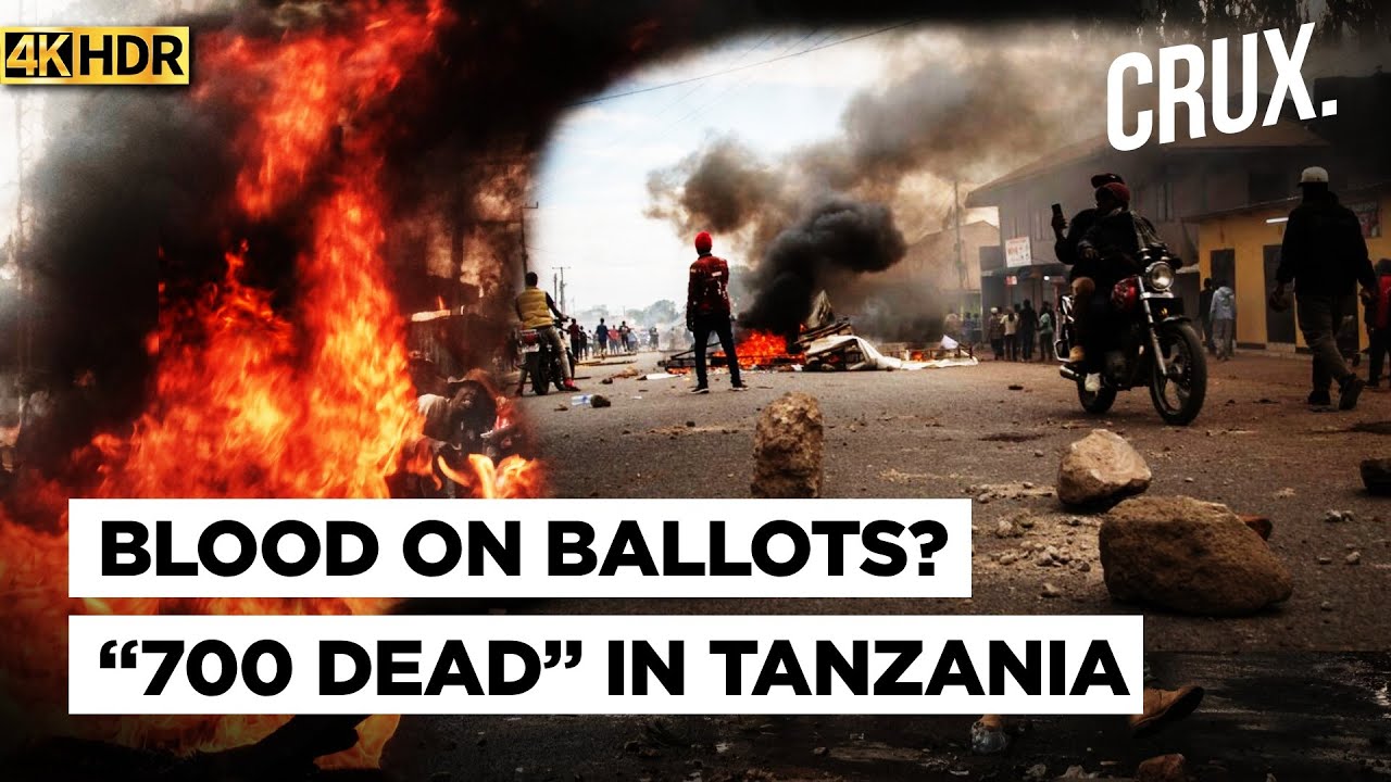 “700 Dead” In Tanzania Election Crackdown, President Samia Hassan Wins With Over 97% Votes | 4K