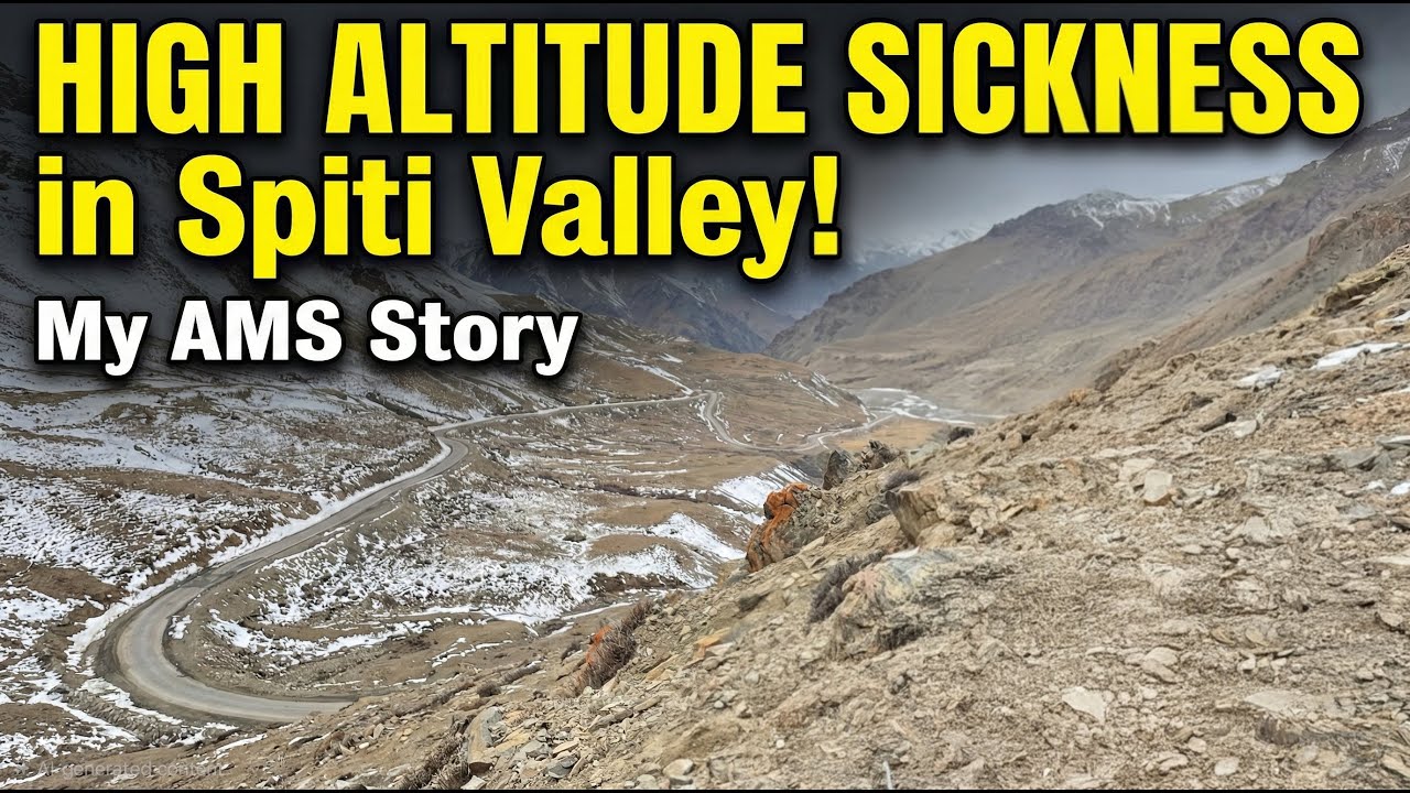 How I Survived High Altitude Sickness (AMS) in Spiti | স্পিতিতে AMS-এর কবলে!