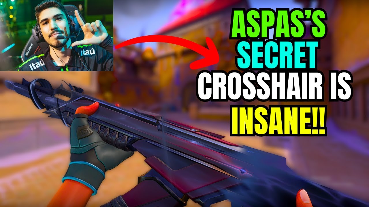 Aspas's SECRET Crosshair Made Me GOD in Valorant🔥