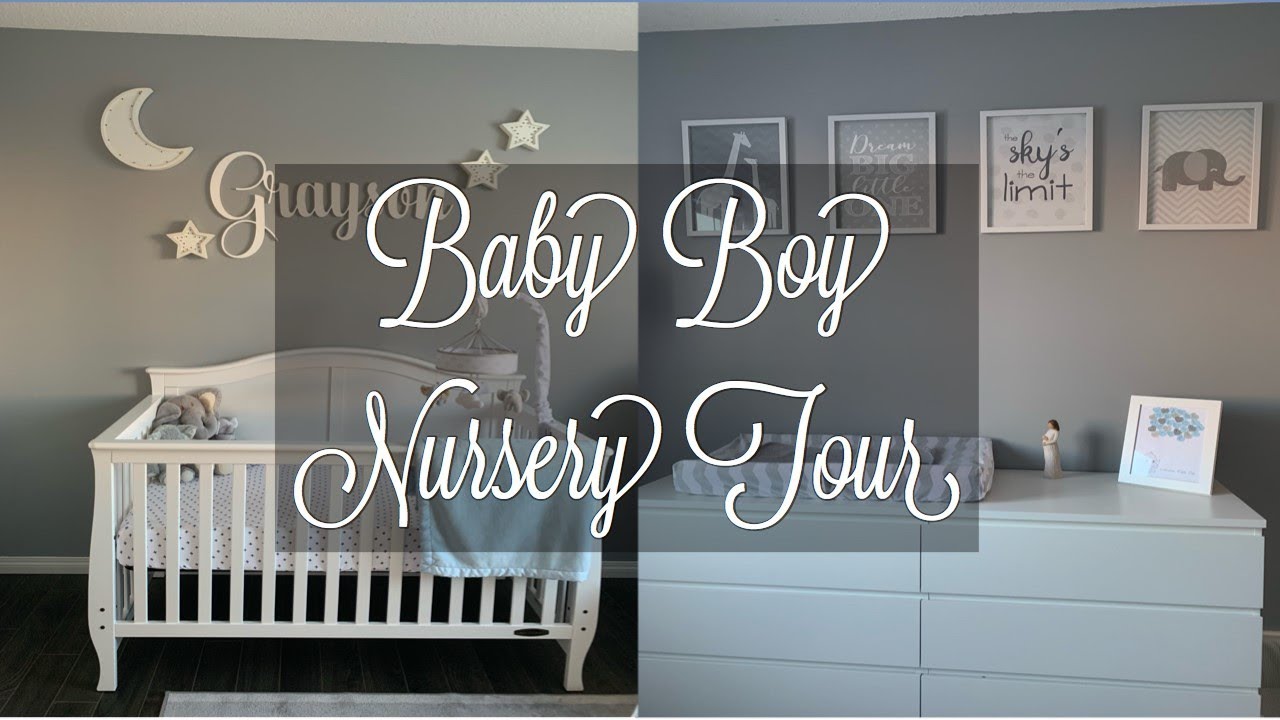 BABY BOY NURSERY TOUR 2019
