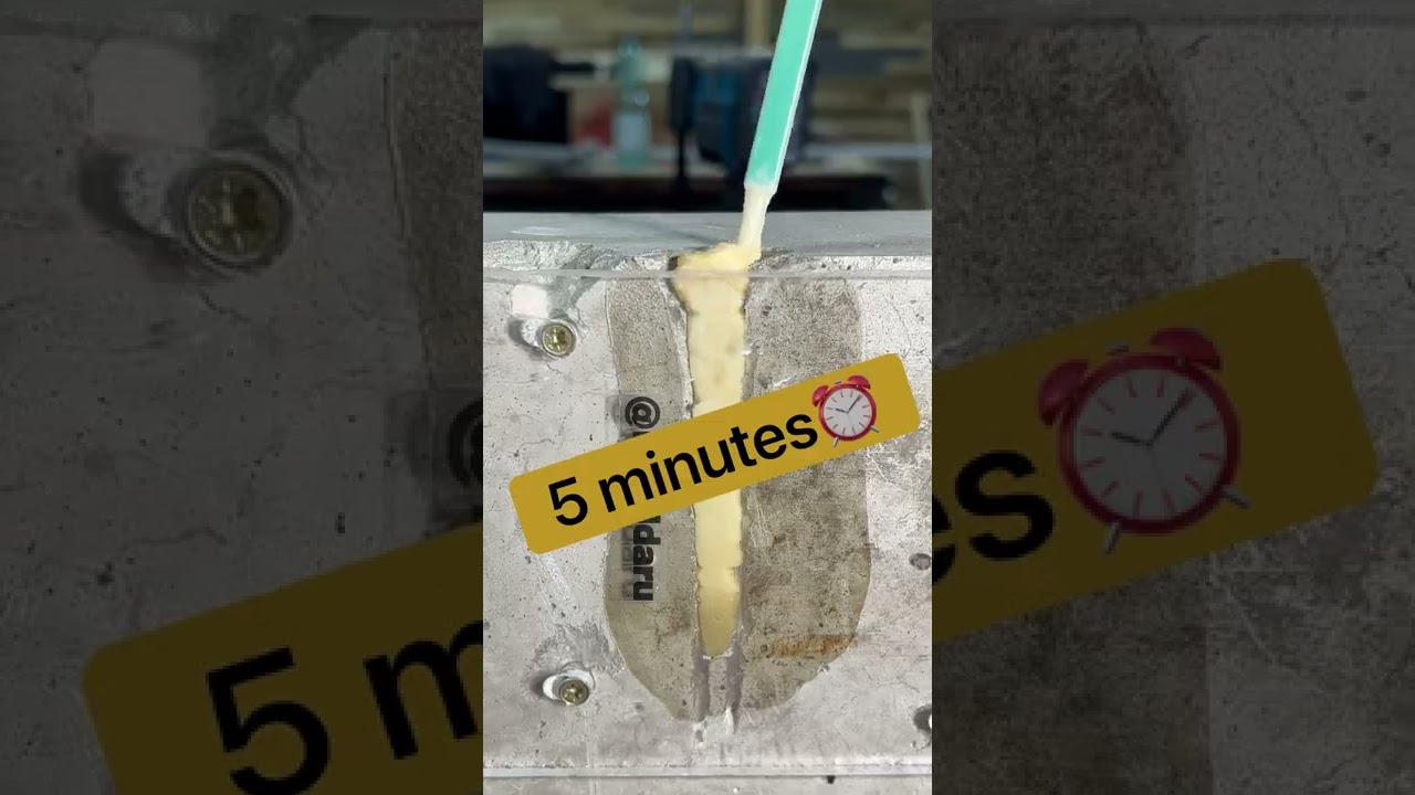 Химический анкер Fischer Flipp & Fix , монтаж в бетон 😎