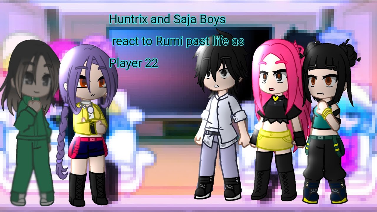 ||Huntrix and Saja Boys react to Rumi past life as Player 222||