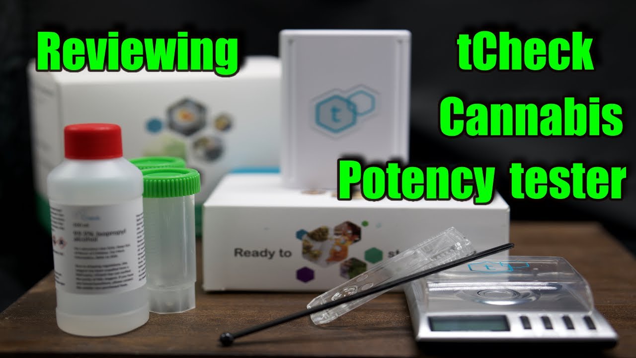 Reviewing tCheck Cannabis Potency tester