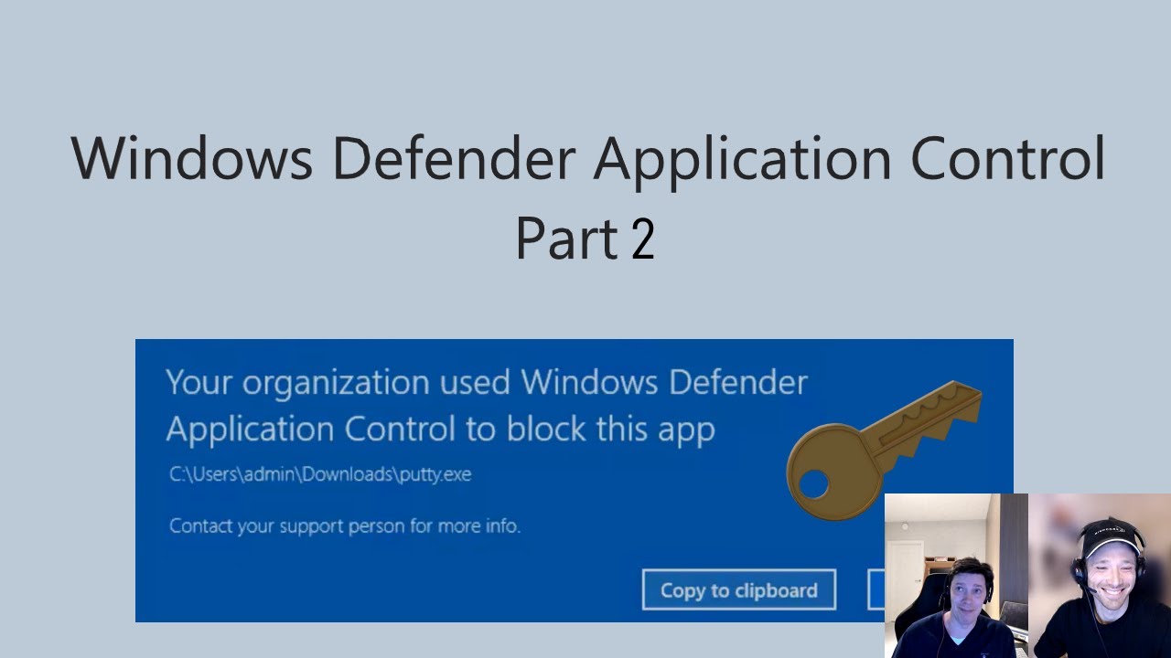 Windows Defender Application Control (WDAC) part 2 of 3 with MVP Kim Oppalfens