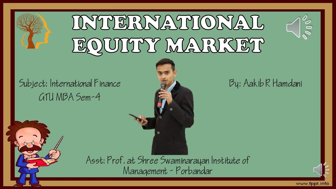 INTERNATIONAL EQUITY MARKET