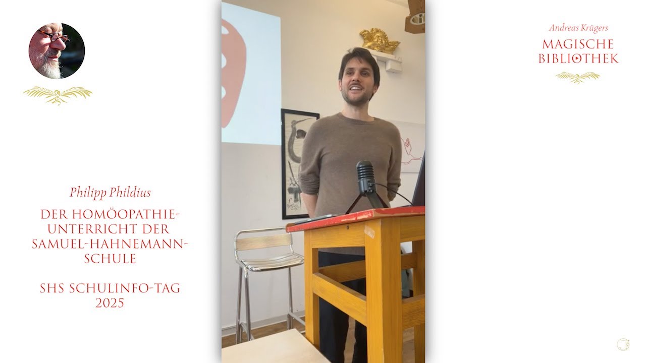 Philipp Phildius | Der Hom&ouml;opathieunterricht der Samuel-Hahnemann-Schule | SHS Schulinfo-Tag 2025