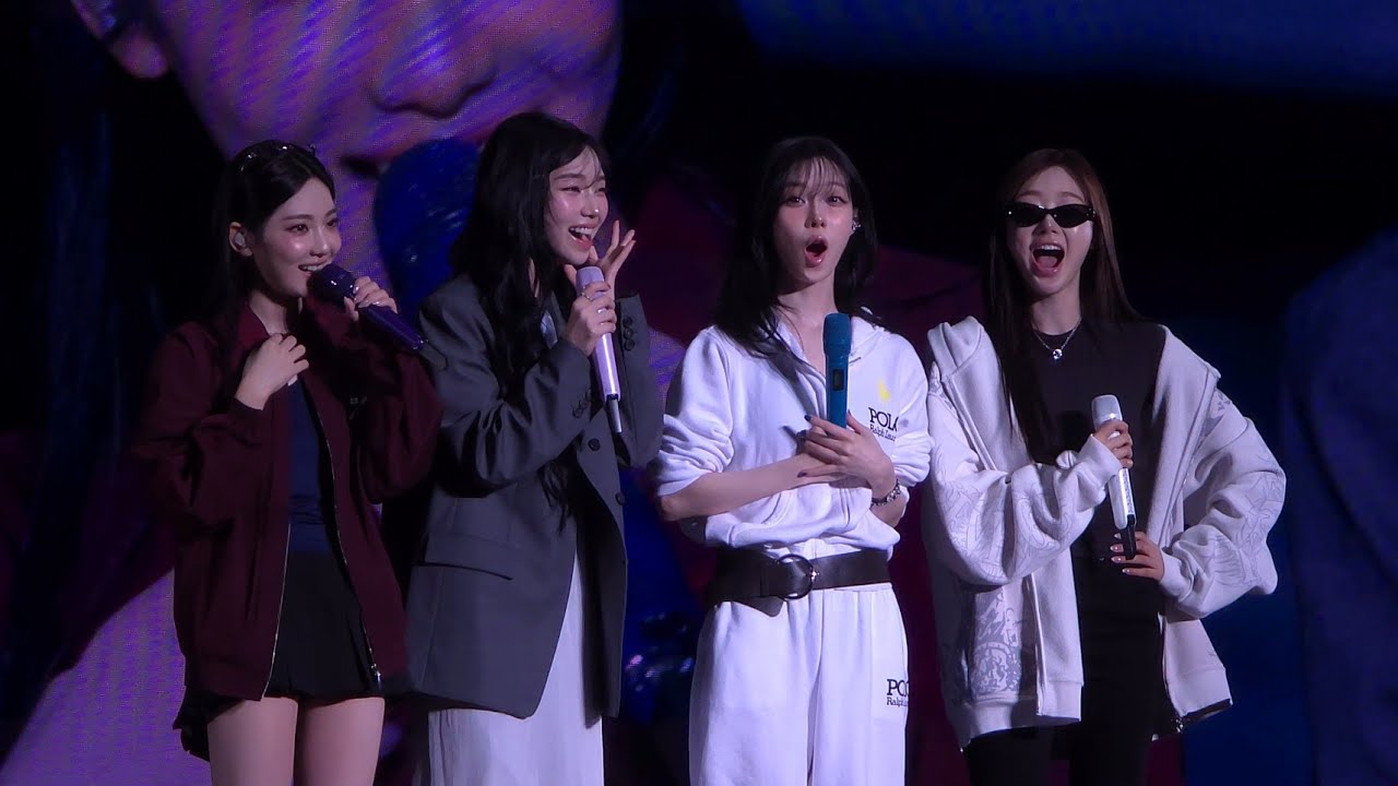 250830 aespa - Whiplash + Supernova + Better Things | SYNK : aeXIS LINE in SEOUL DAY 2 Soundcheck 