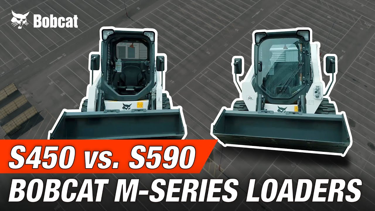 Choosing Between Bobcat S450 vs. S590: M-Series Loaders Compared