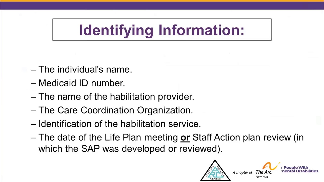 Developing the Staff Action Plan
