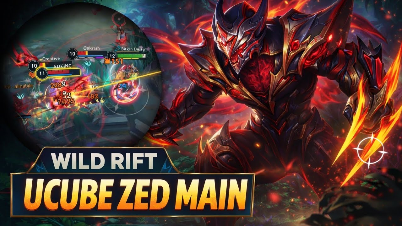 *MPARATOR ZED AGAIN | WILDRIFT ZED GAMEPLAY 