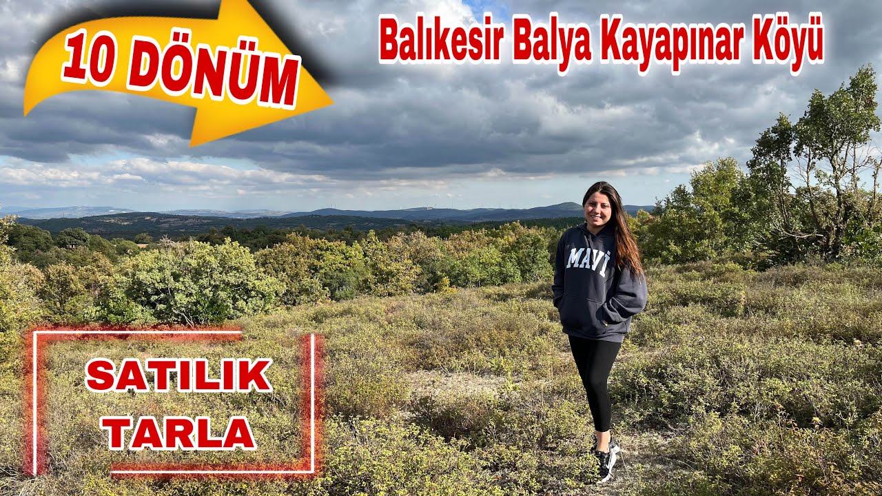 SATILDI Balya Kayapınar Köyü 10 Dönüm Satılık Tarla Resmî Yola Ve Ormana Cephe Fiyat: