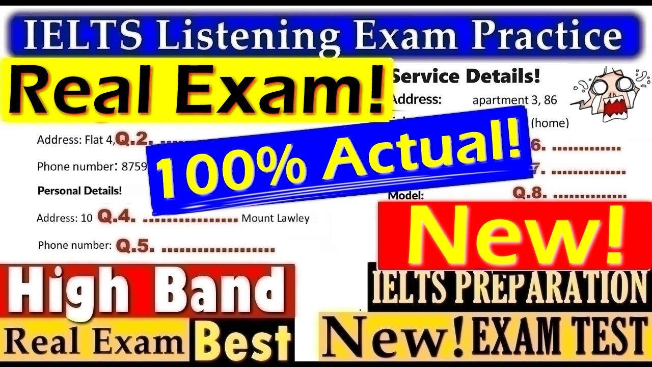 IELTS LISTENING PRACTICE TEST 2026 WITH ANSWERS | 15.09.2026