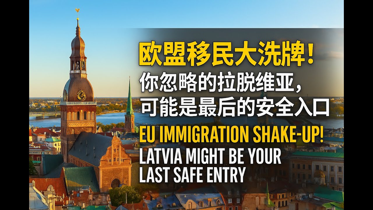 欧洲移民大洗牌&mdash;&mdash;你忽略的拉脱维亚，可能是最后的安全入口 | EU Immigration Shake-Up: Latvia Might Be Your Last Safe Entry