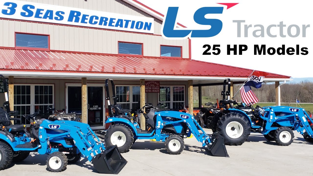 HOW TO CHOOSE YOUR 25 HP Tractor! LS Tractor Comparison : LS MT125, LS MT225s, LS MT225HE