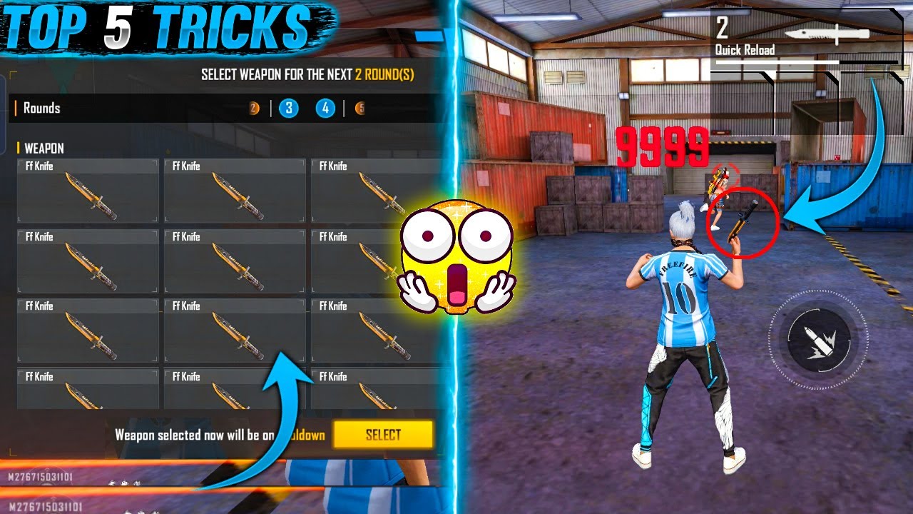 Lone Wolf Mode Ff Knife Enter Trick | Free Fire New Tricks 2022