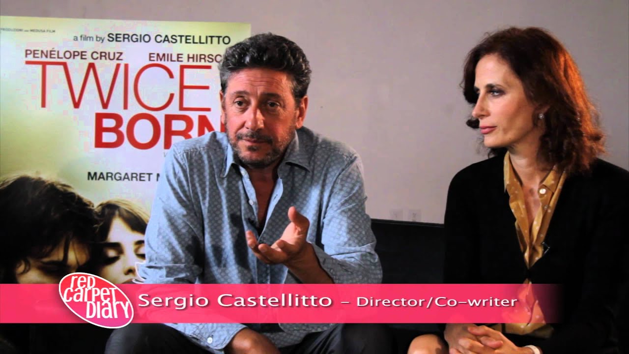 Sergio Castellitto and Margaret Mazzantini at TIFF 2012 for Twice Born