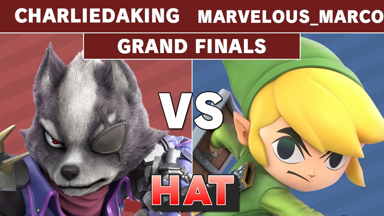 HAT 96 - Charliedaking (Wolf) Vs. W8 | Marvelous_Marco (Toon Link) Grand Finals - Smash Ultimate