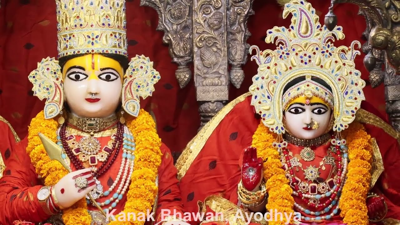 Shringar Arti Of Shri Kanak Bihari Ji as on 09-09-2025 08.00 AM