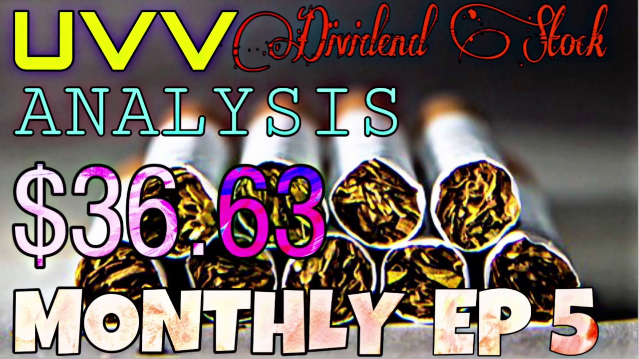 UVV Universal Corp Dividend Stock Analysis $1,000 Per Month Robinhood Dividend Stocks Challenge Ep 5
