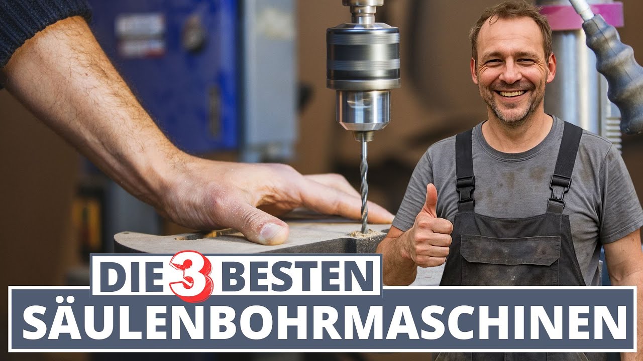 Beste Säulenbohrmaschine - Top 3 - Scheppach, Bosch oder Einhell?