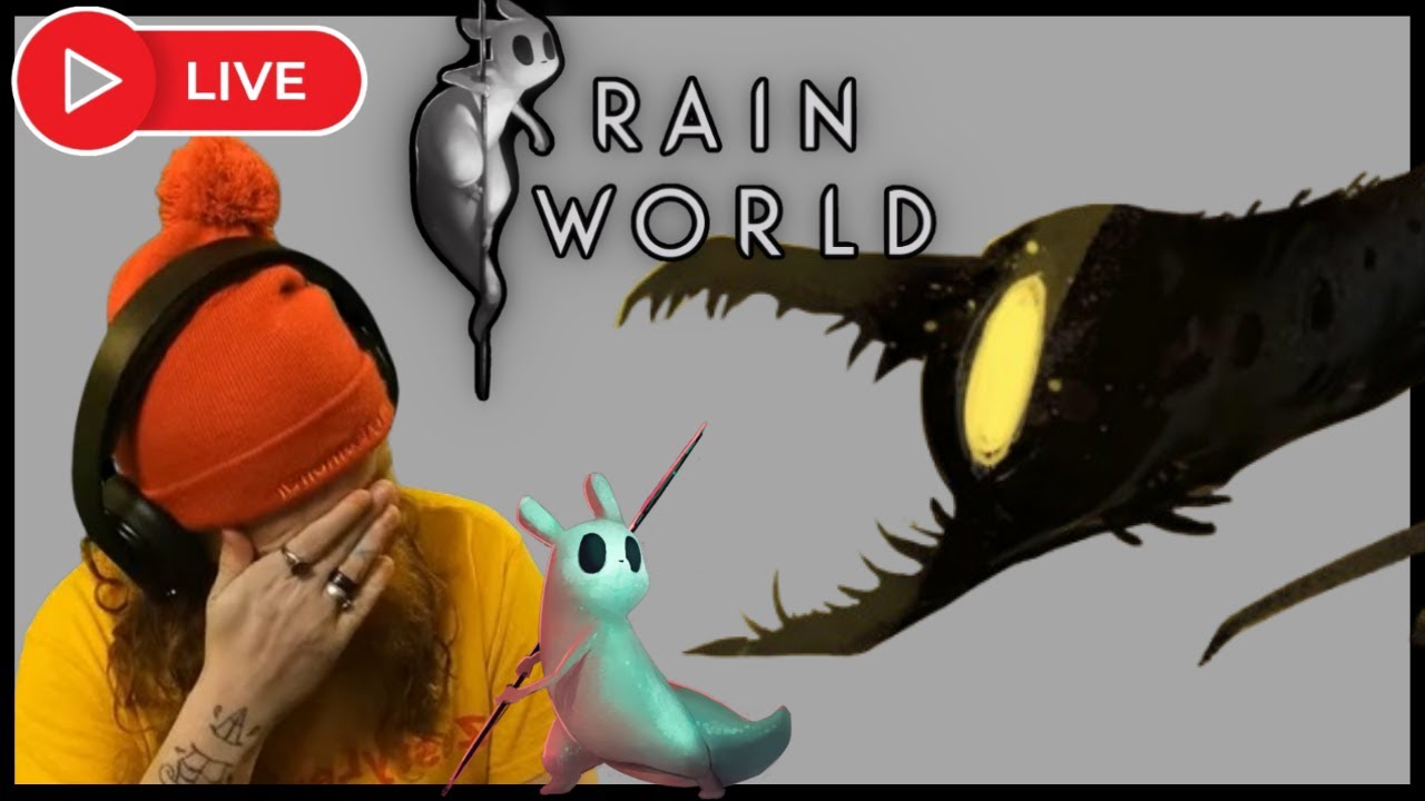 Rain World #5 [First Ever Play Through] LIVE With ZestyLemonJr