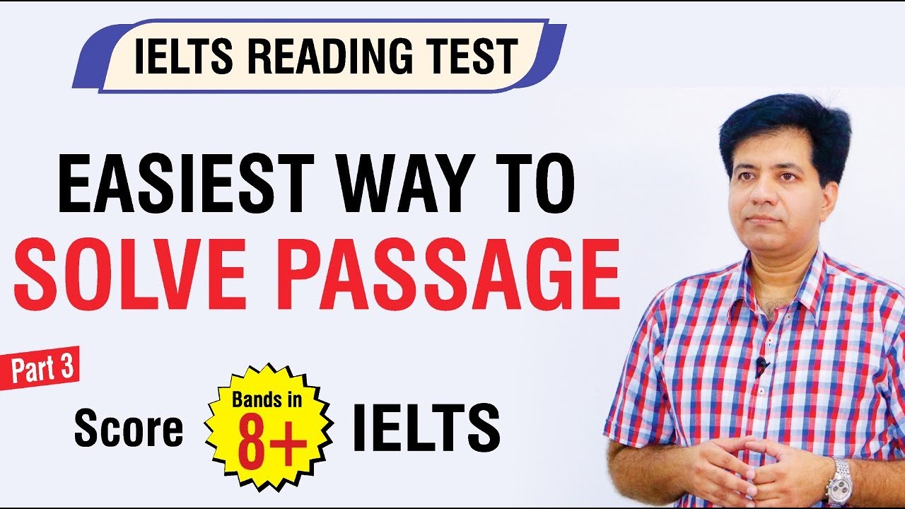 IELTS Reading - Easiest Way To Solve Passage | Strategies and Tricks By Asad Yaqub