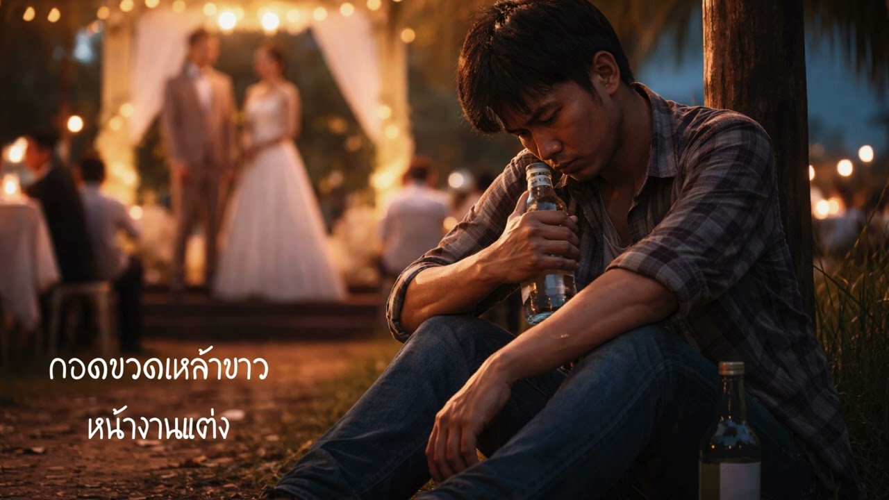 กอดขวดเหล้าขาว หน้างานแต่ง | ลูกทุ่งอินดี้ เหงาๆ