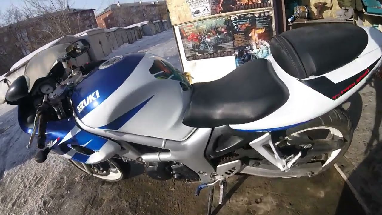 SV400S, снятие мотора с рамы