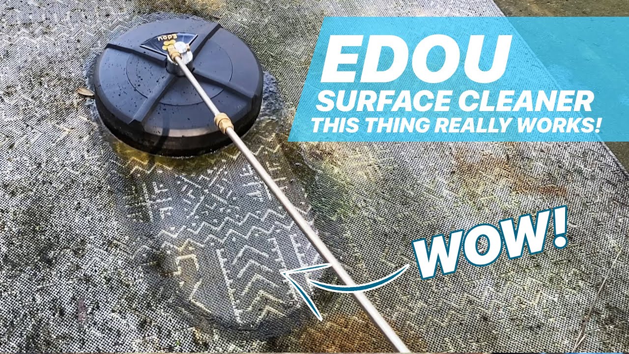 EDOU Surface Cleaner Honest Review | Why didn't I know about this sooner? Best $79 Spent on Amazon!
