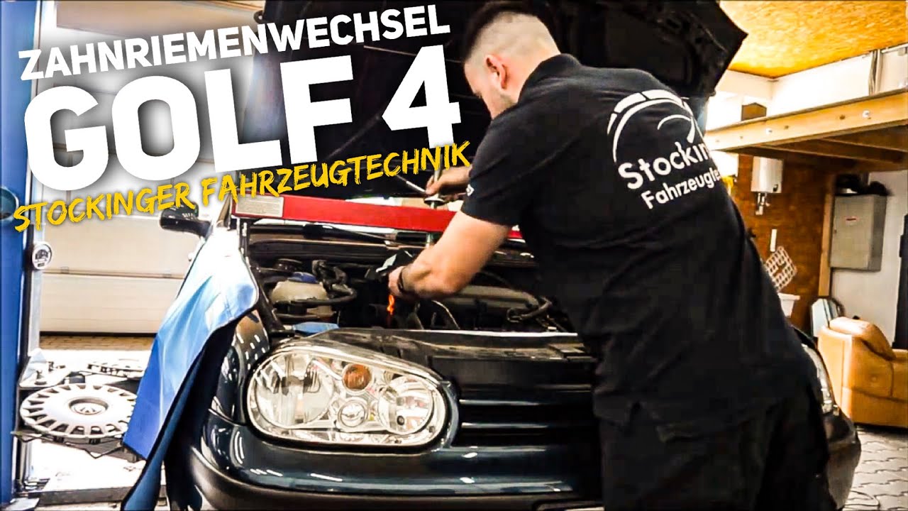 Zahnriemenwechsel Golf 4 1,4l 75PS und Pfusch entlarvt!