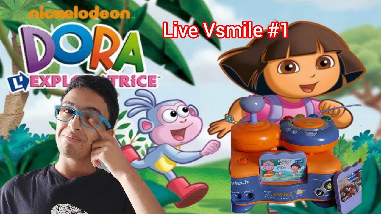 Live Vsmile Let's Play Épisode 1 : Dora (2005) (Difficulté Facile)