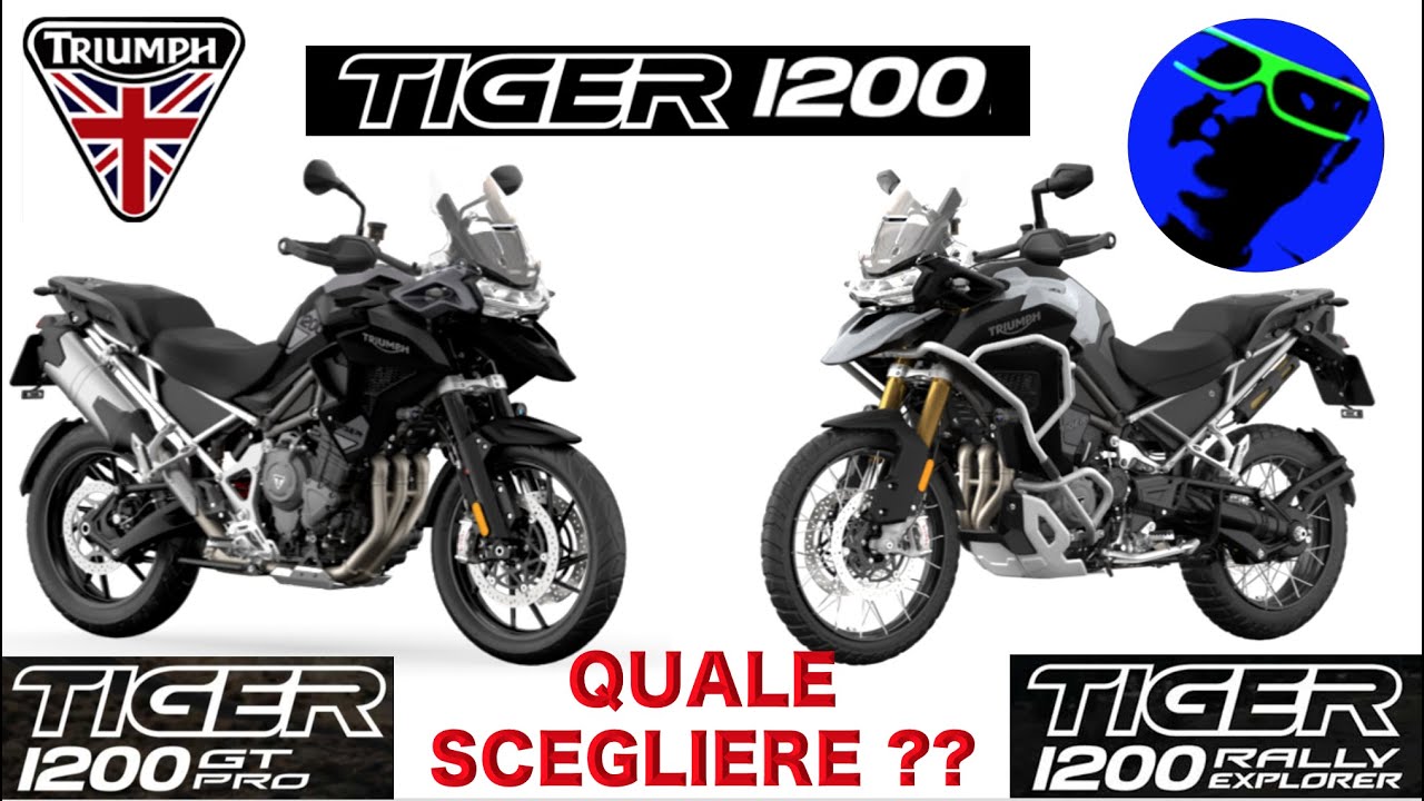 Triumph Tiger 1200, quale scegliere? date una occhiata a questo video !