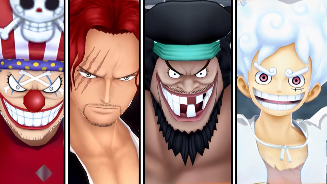 I Played As The Four Emperors In One Piece Bounty Rush