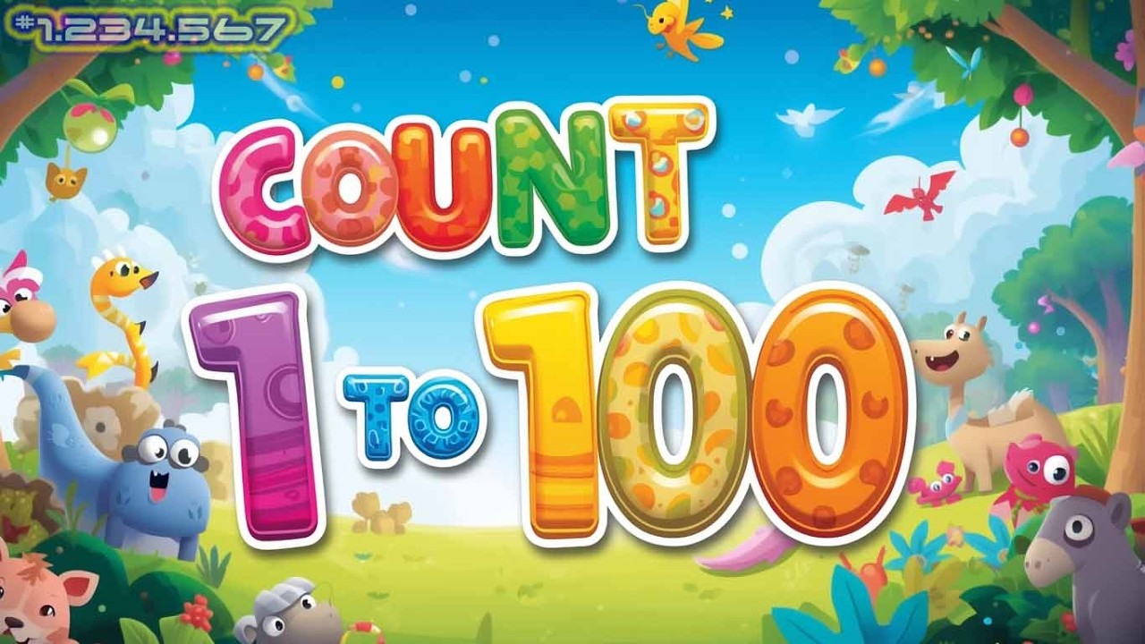 1 to 100 counting for kids | Numbers Song 1-100 | Counting from 1 to 100 | Song for Children A260303