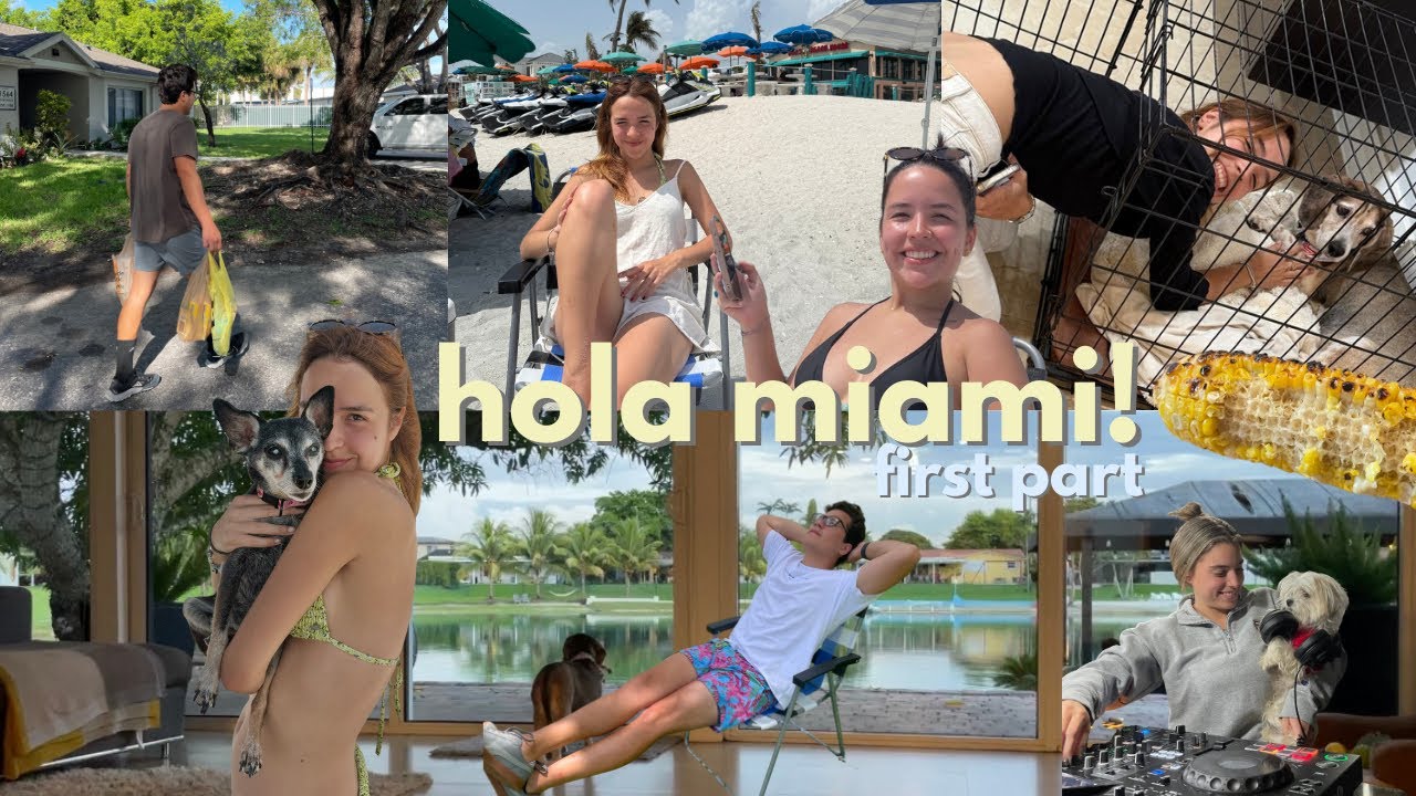 30 DÍAS EN MIAMI!!🏙️🇺🇸 Nuestro dia a dia en vacaciones