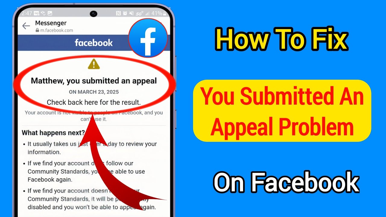 How to Solve You Submitted an Appeal Facebook Problem | FB Submitted an Appeal Problem Solved