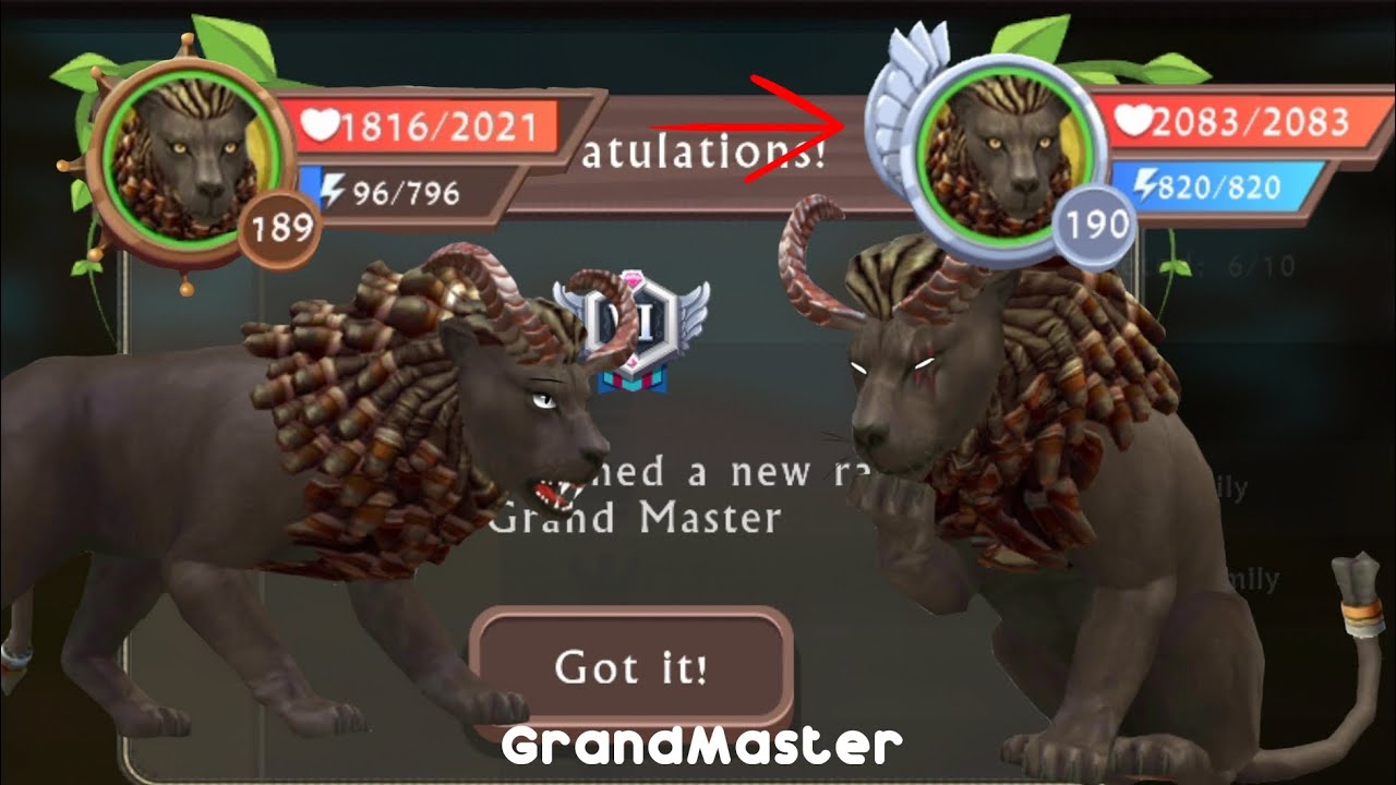 Reaching Grand master rank In Wildcraft!