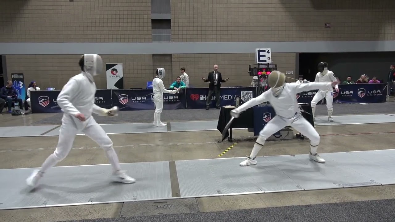 Henry Bui v. Elijah Imrek - JNR Men's Epee Pool Bout - Junior Olympics January 2026