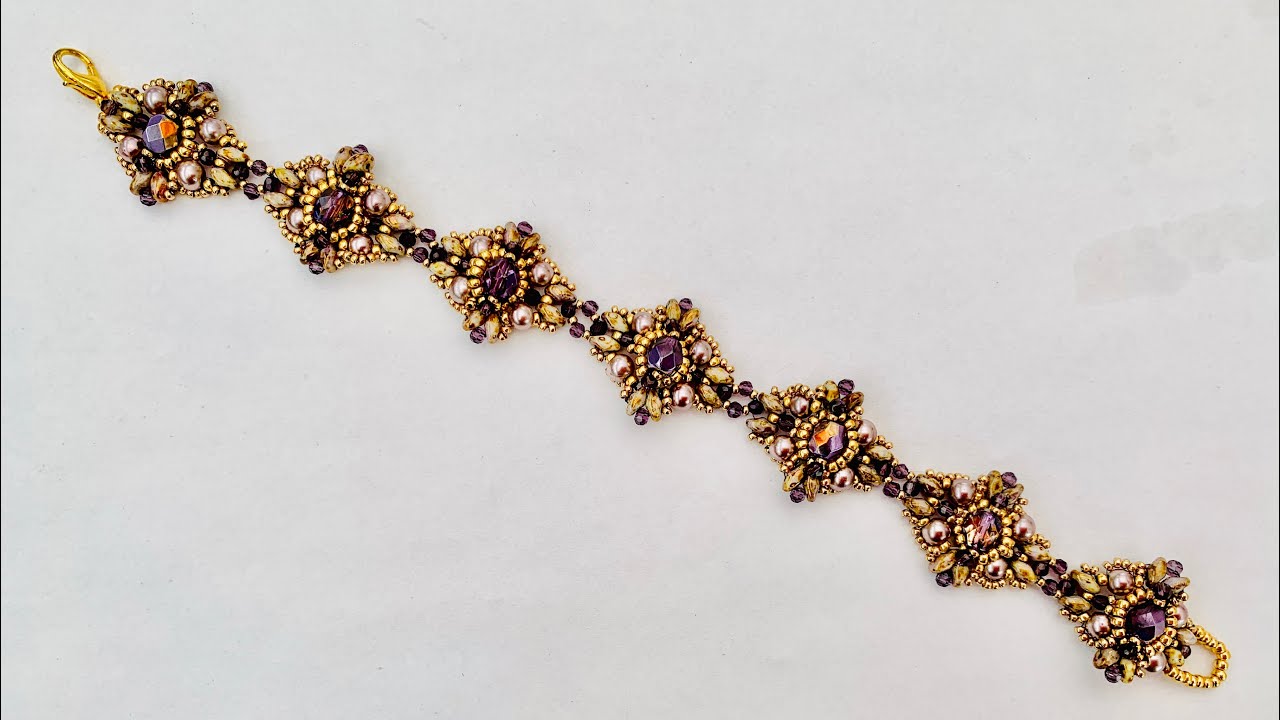 MyLady Bracelet 💎 #beadedbracelet #beadingtutorial #diy