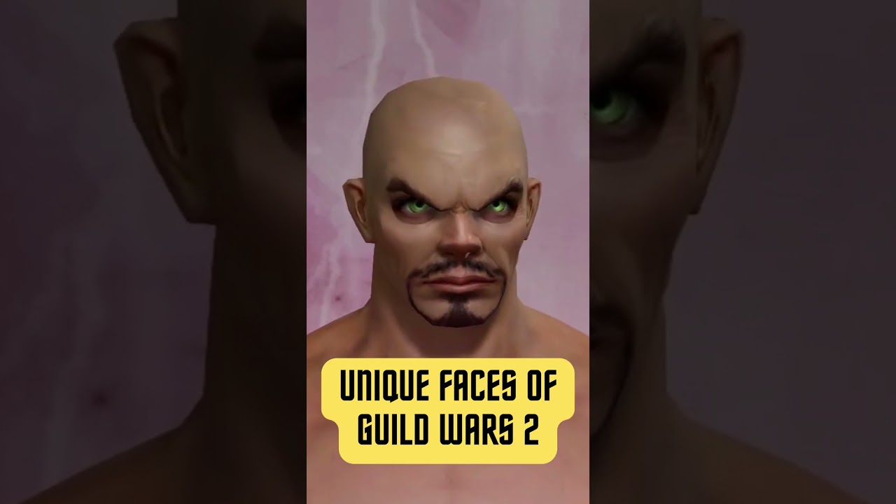 Unique Faces of Guild Wars 2
